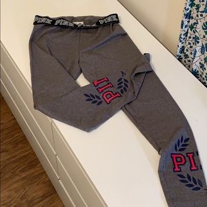 Pink Victoria’s Secret leggings